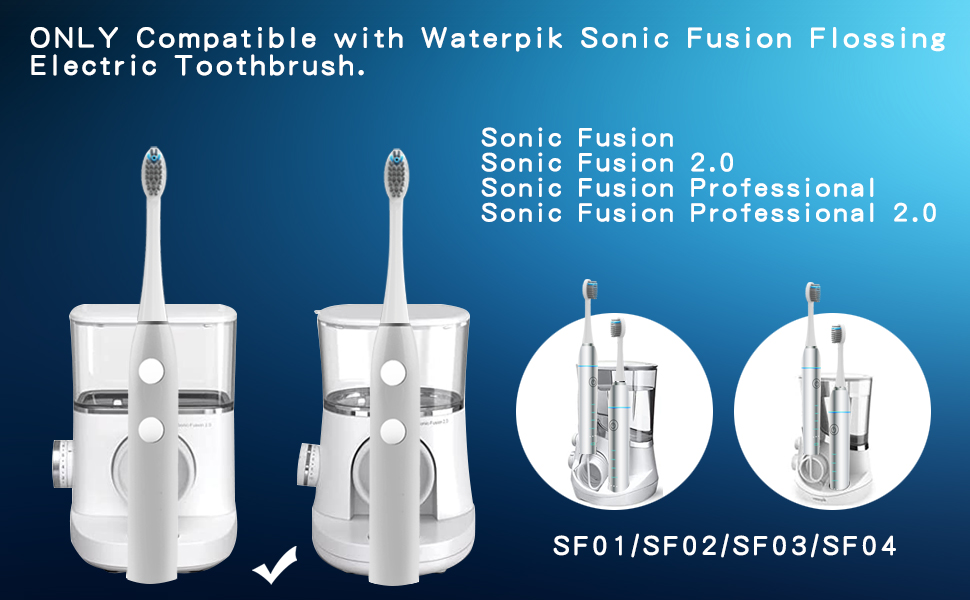 YMPBO Toothbrush Replacement Heads Compatible with