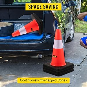reflective collars traffic cones