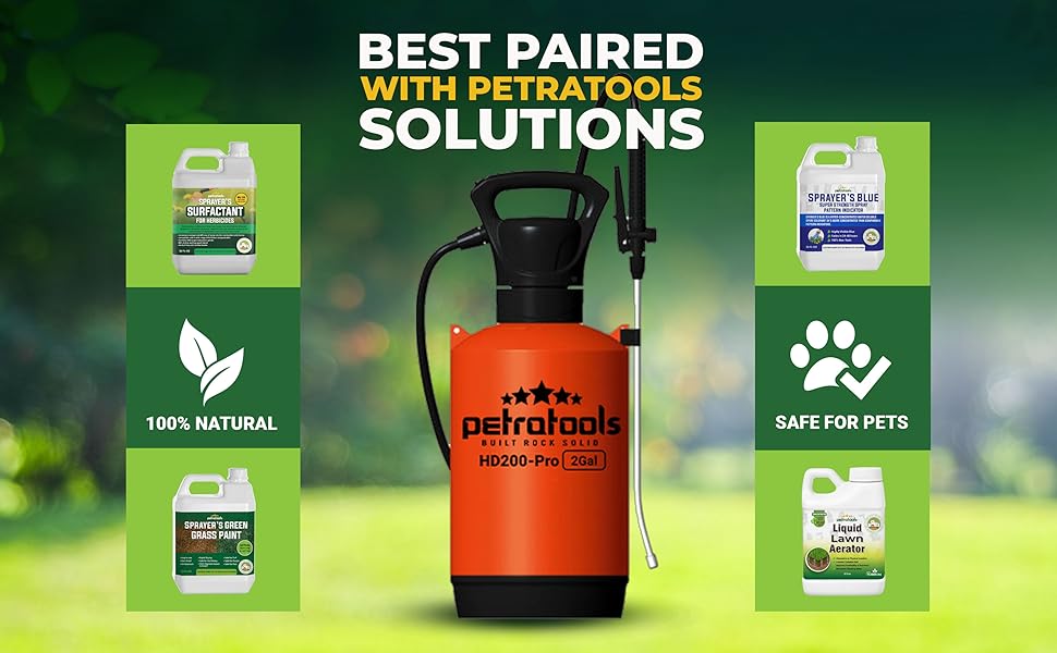 PetraTools Battery Powered Sprayer, Electric Sprayers in