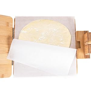 tortillero de madera