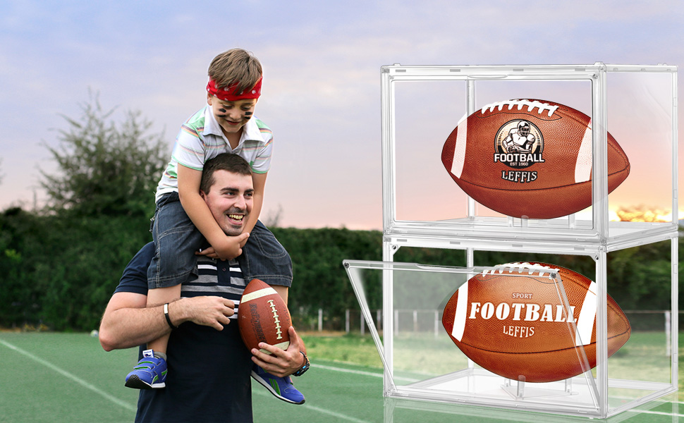 football case display clear