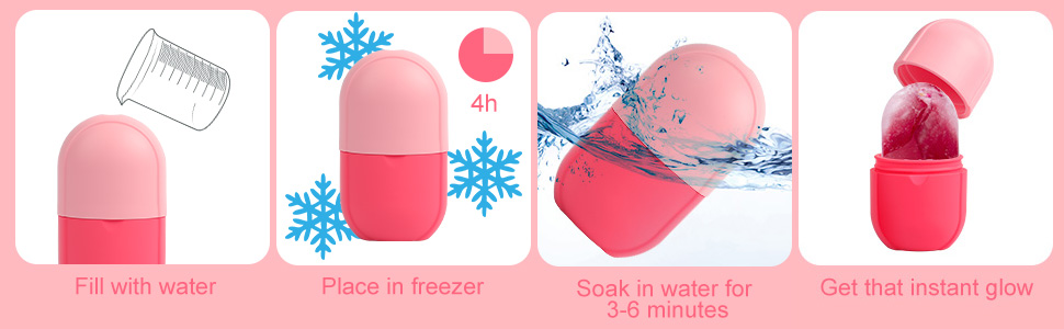 This facial ice roller is suitable for almost all skin