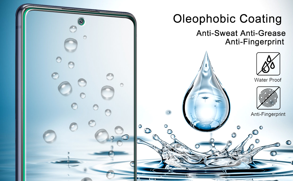 KAREEN Screen Protector (2 Pack), Tempered Glass for