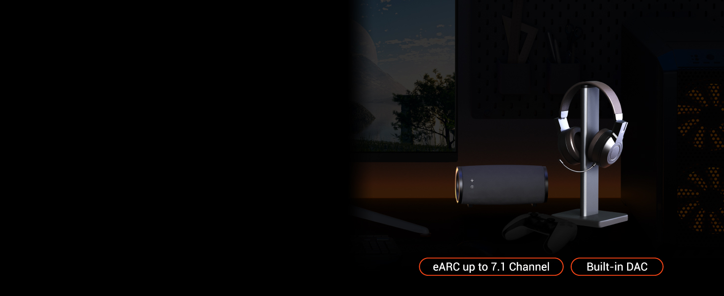 eARC upto 7.1 Channel