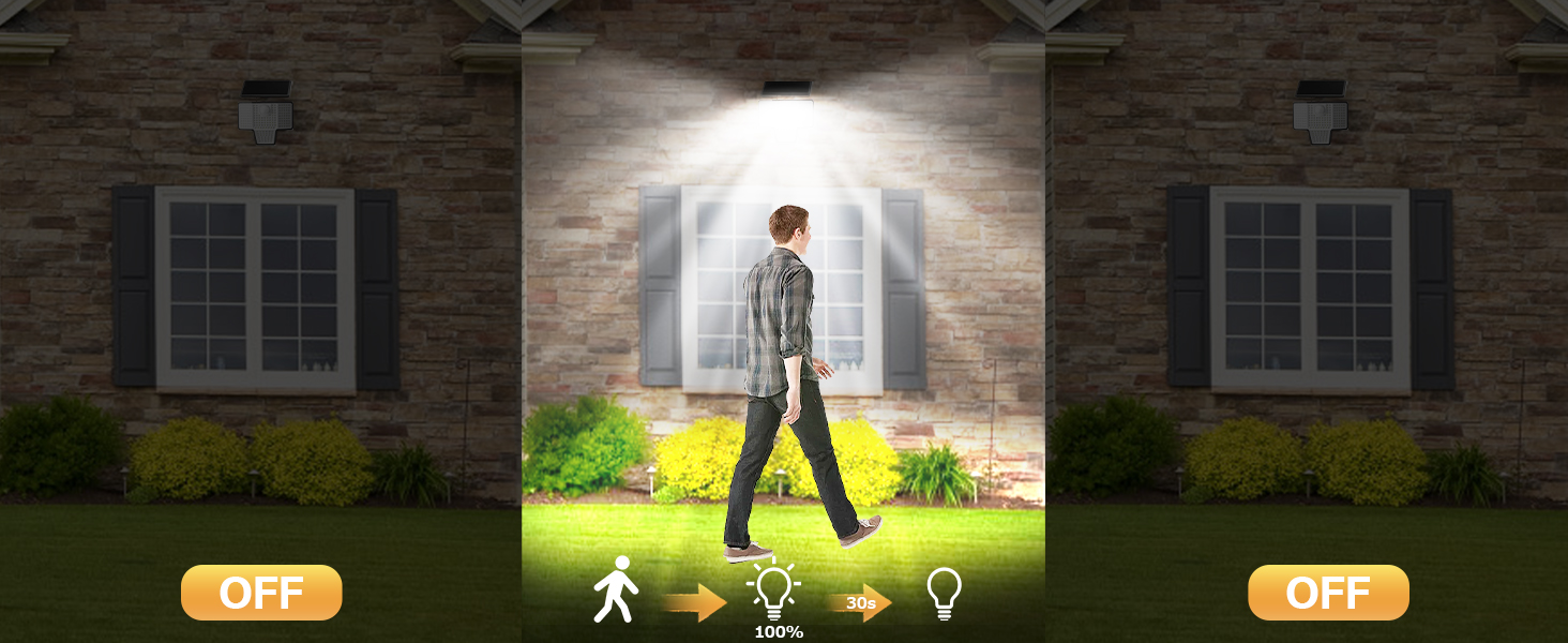 solar motion lights