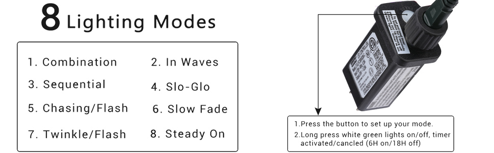 Adapter string lights
