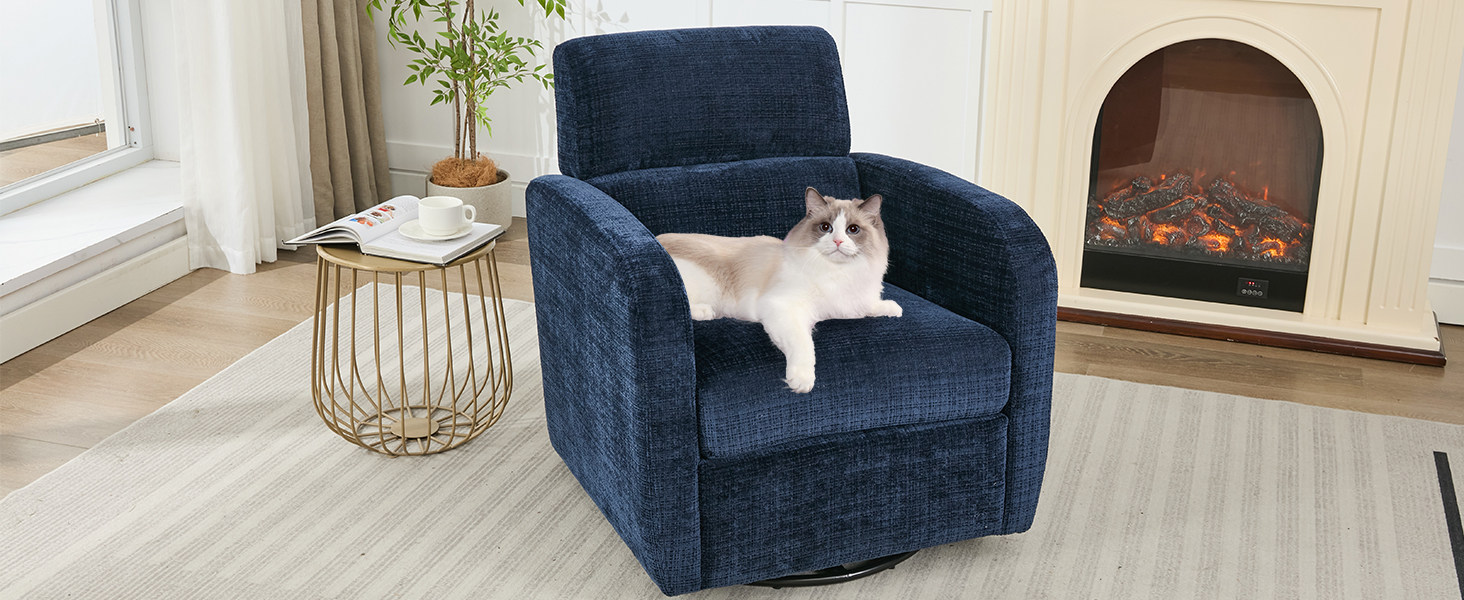 Swivel Glider Accent Chair