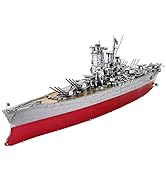 Piececool 3D Metal Puzzle Military Watercraft Model Kits, Yamato Battleship Metal Model Building ...