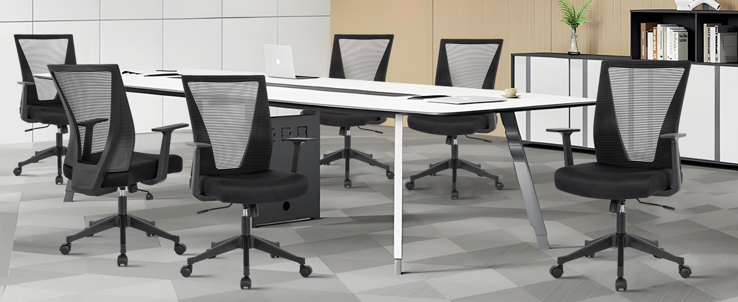 CLATINA Home Office Chair Ergonomic Desk Chair Mesh Computer Chairs 