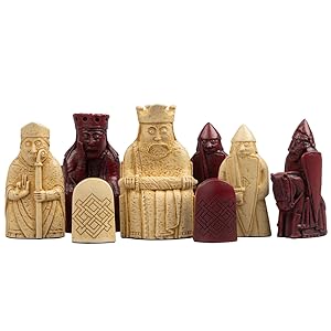 Chess Pieces,Isle of Lewis,Chessmen,History,Iconic,Famous,Crafted,Chess