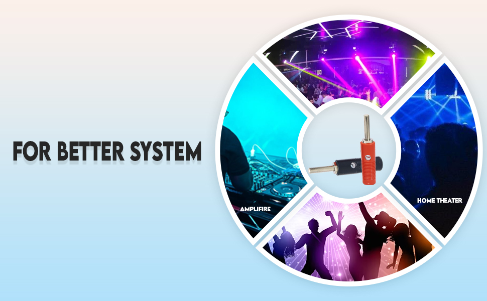 Electronic Spices Male and Female 4mm Banana Plug Male and Female