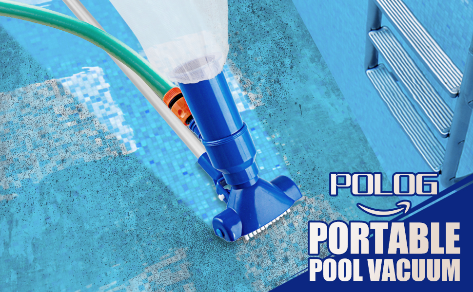 Polog Portable Pool Vacuum, Pool Spa Jet Vacuum Cleaner