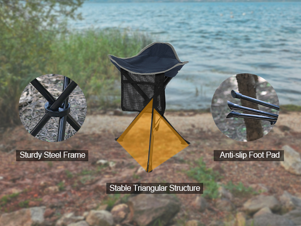 tarp to tarp Basta Redskapet チェアchair Amazon.com: REDCAMP 2 Pack Folding Camping Stools for Adults