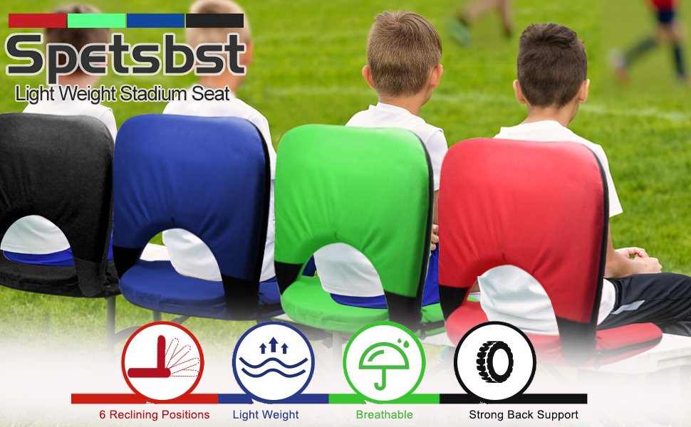 Stadium Seats Cushion for Bleachers with Strong Back