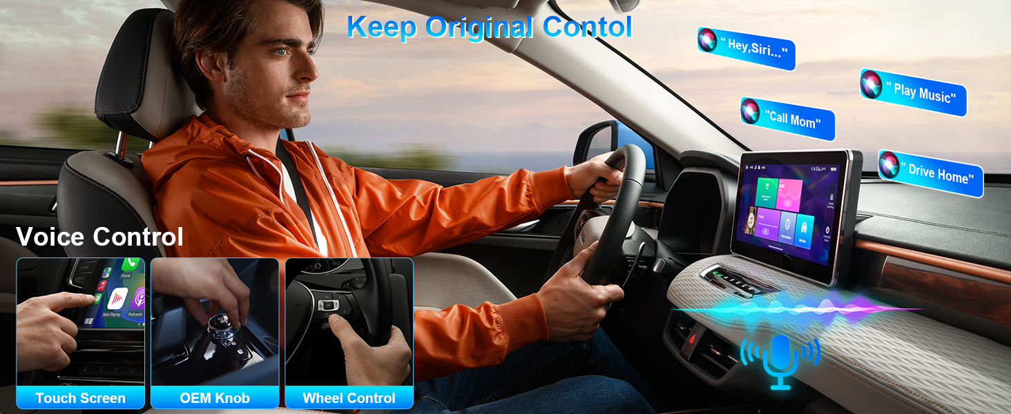 Car TV Mate Pro with Wireless Carplay Adapter for Apple iPhone