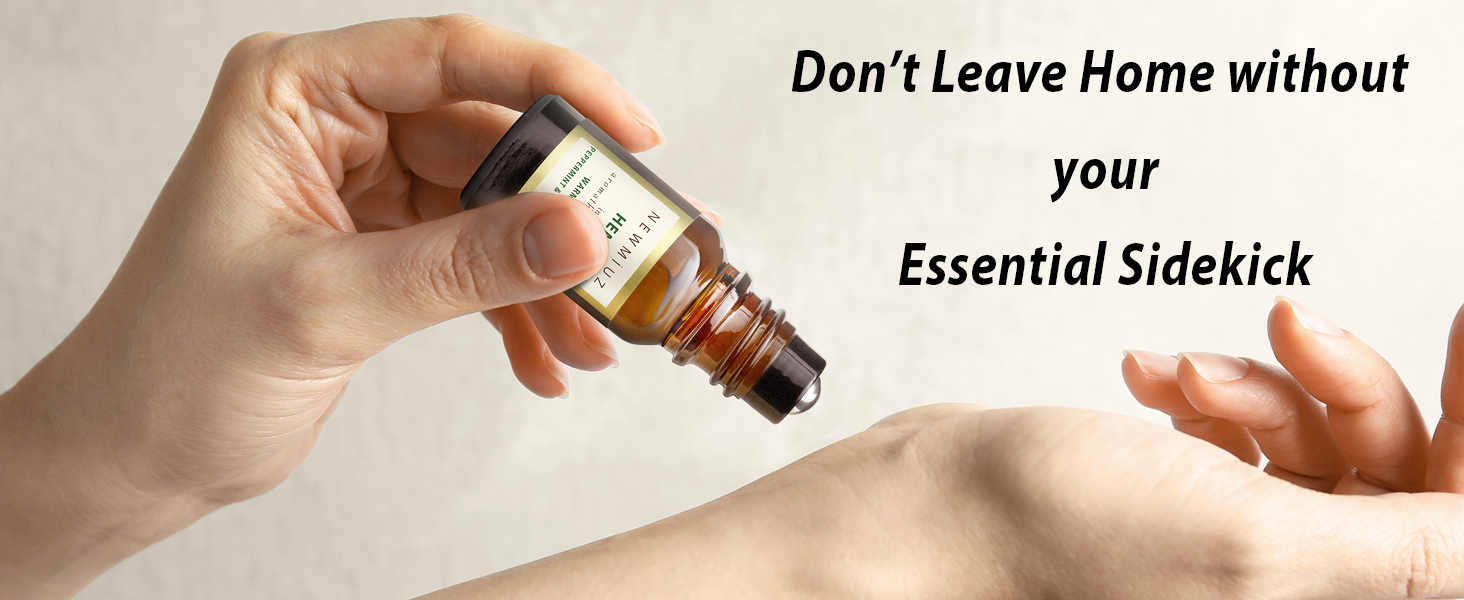 migraine STICK Roll on Stick HEADACHE Aromatherapy Essential Oil Premium Eucalyptus Peppermint