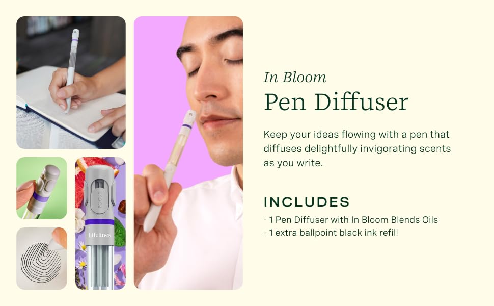 Pen Diffuser in in Bloom Essential Oil Blends Elegant 1