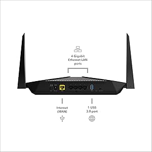 NETGEAR WiFiルーター 11ax(Wi-Fi6)AX3000 Amazon | 【メーカ生産終了品】NETGEAR WiFiルーター 11ax(Wi