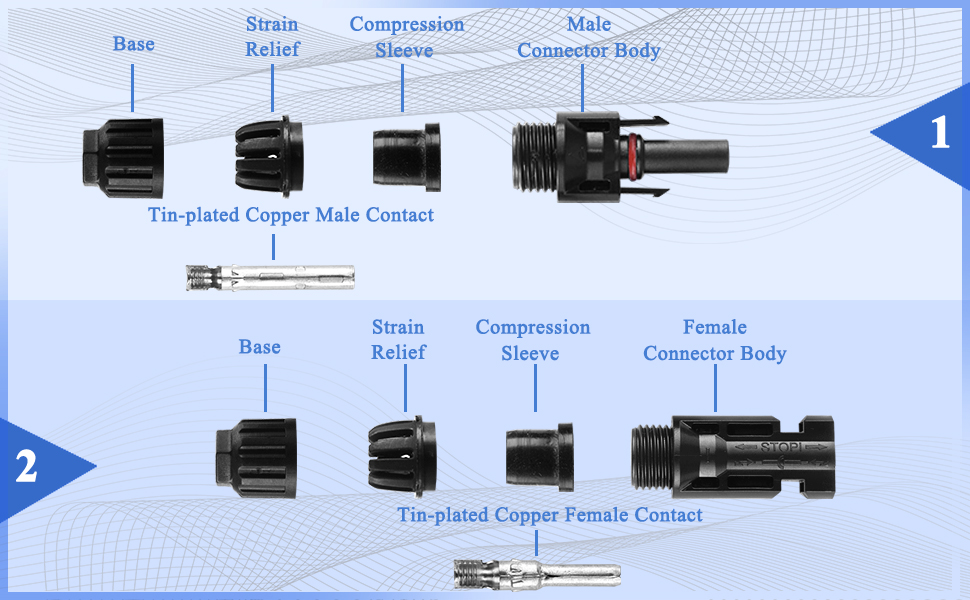 solar panel connectors