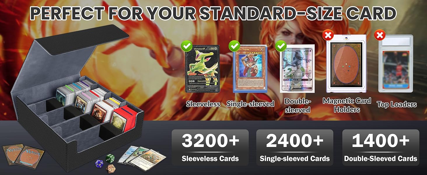 Trading Card Storage Box