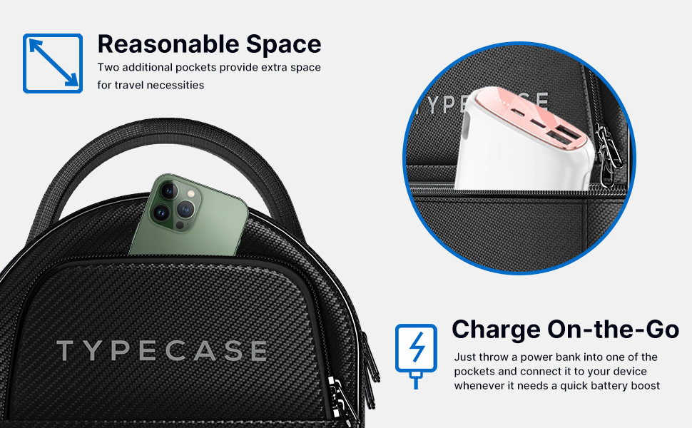 typecase Carrying Case for Oculus Quest 2, Elite Strap