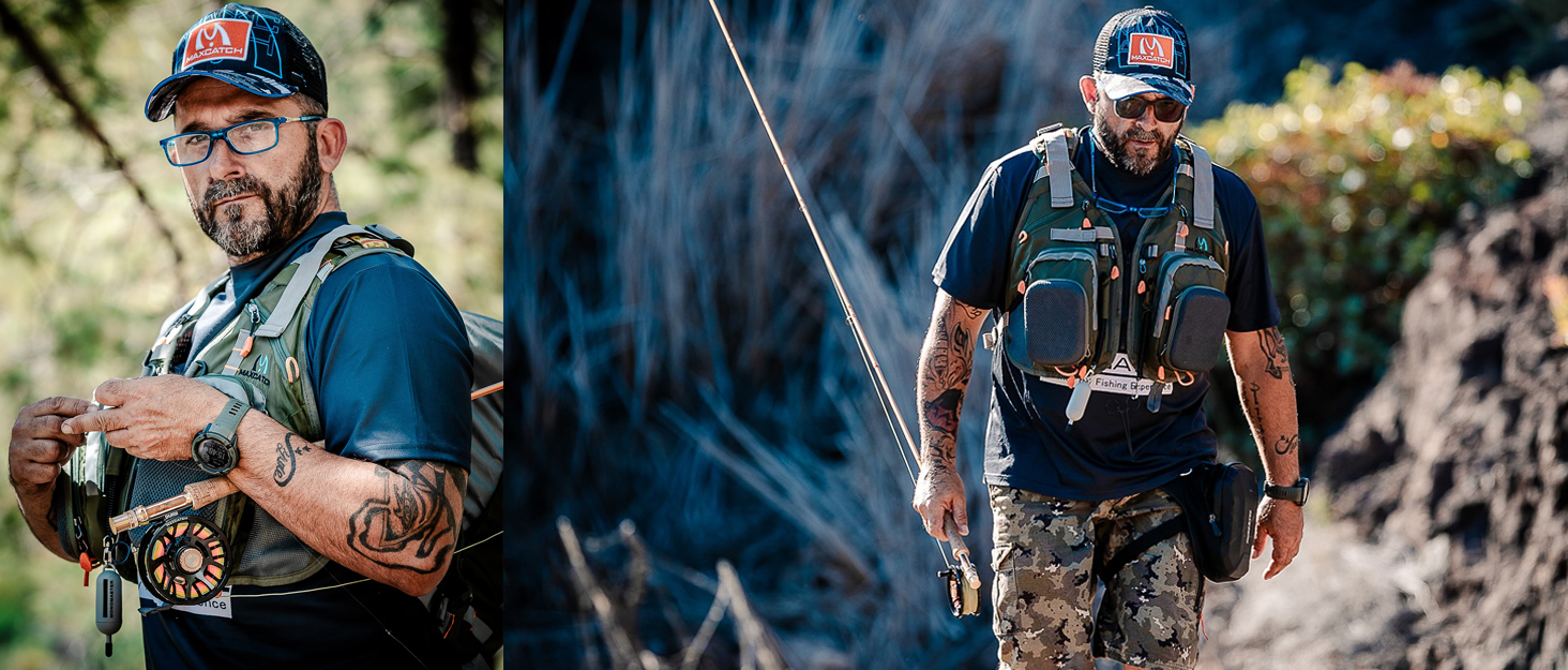 fly fishing mesh vest