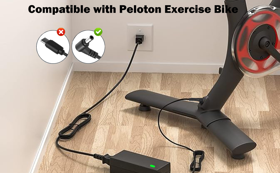 12V 4.17A Charger for Peloton Exercise Bike Compatible with