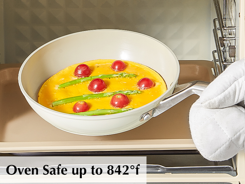 Redchef 8inch Ceramic Nonstick Small Frying Pan, Egg