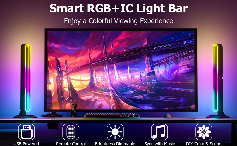 smart led light bar