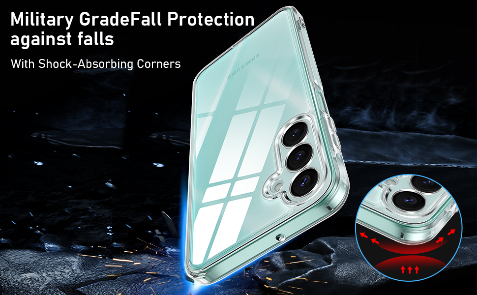 Qasyfanc Camera Cover Case Compatible with Samsung Galaxy A16 