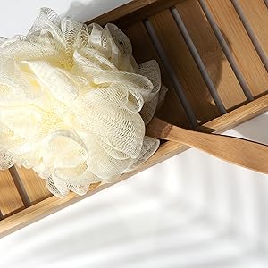 So Eco Long Handle Shower Pouf