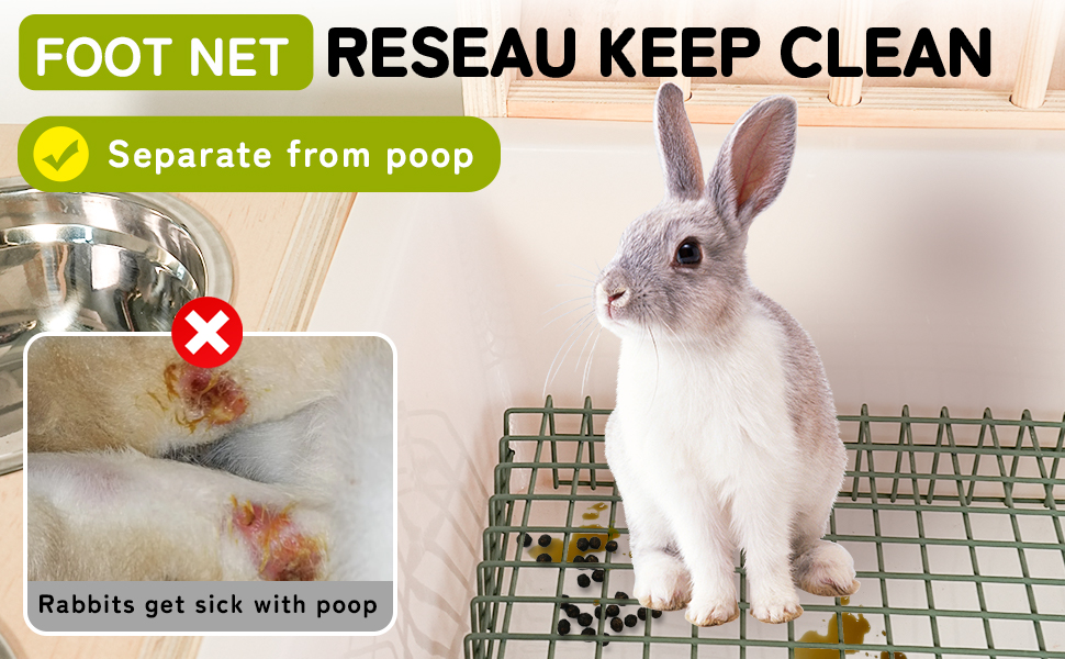 Extra Large Rabbit Hay Feeder A4