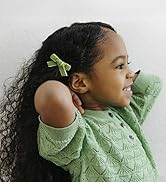 Velvet Baby Hair Clips, Boutique Mini Bows Barrettes, 20 Pcs Fully Lined Hair Alligator Clips for...