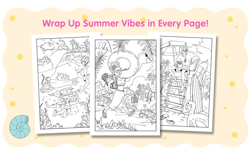 Wrap up summer vibes in every page
