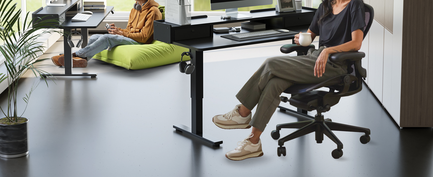 adjustable height desk