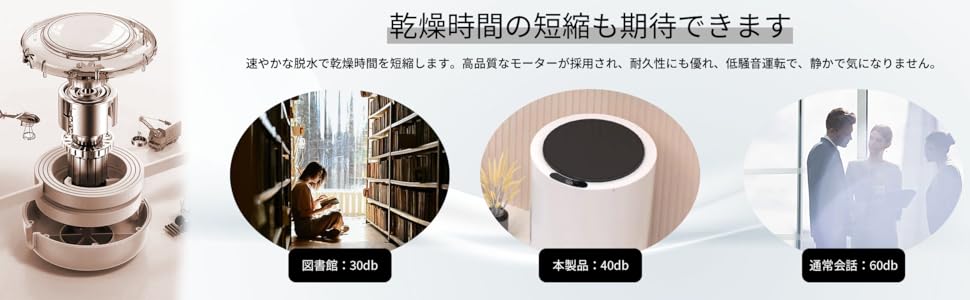 Amazon.co.jp: FOVNY 小型 コンパクト脱水機 2kg ステンレス槽