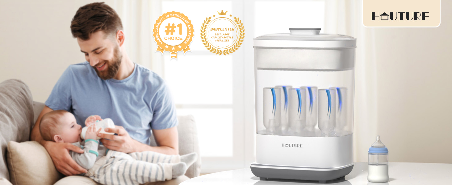 HAUTURE Baby Bottle Sterilizer and Dryer