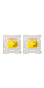 milky☆ Amazon.com: Gateron Milky Yellow Switches - Silent Linear