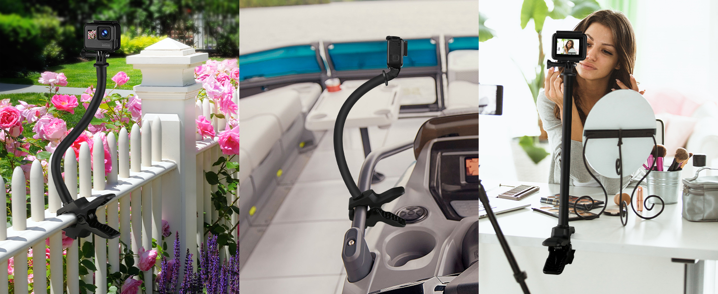  Goose Neck Gopro Camera Mount