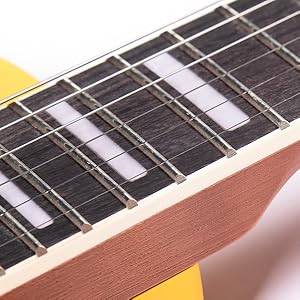 Grote LPS-01 LP Style Solid Electric Guitar Maple Neck Poplar Body