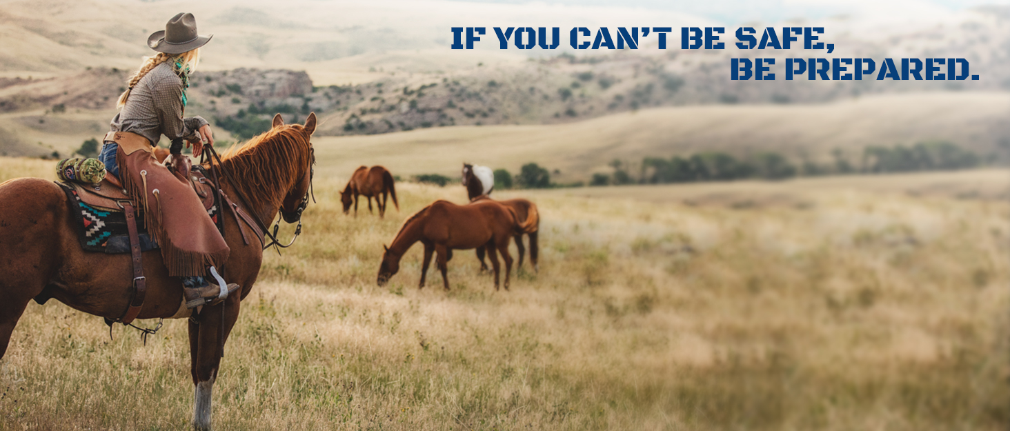 If you can't be safe, be prepared.