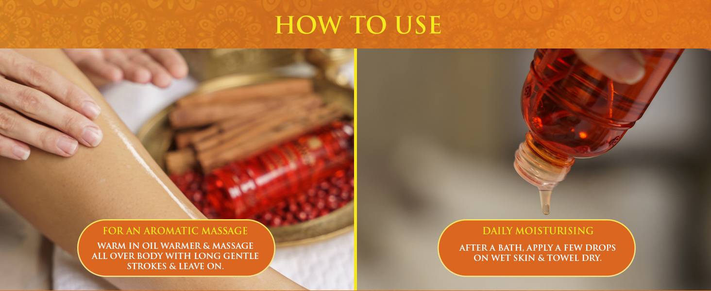 sandalwood bath and massage oil