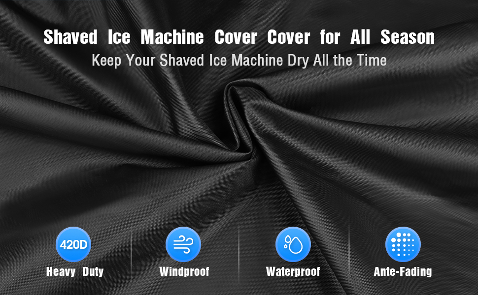 Hengme Shaved Ice Machine Cover, Countertop Appliances Ice