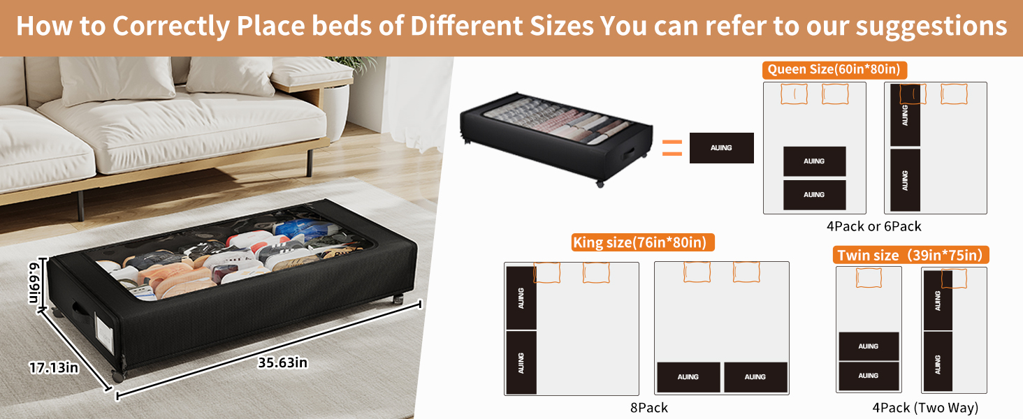 under bed organizer
