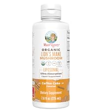 Lions Mane Liposomal, Coffee Cake, Org, 7.6 oz