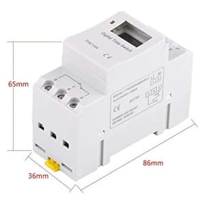 Amazon.co.jp: LCDデジタルタイムスイッチ プログラマブル