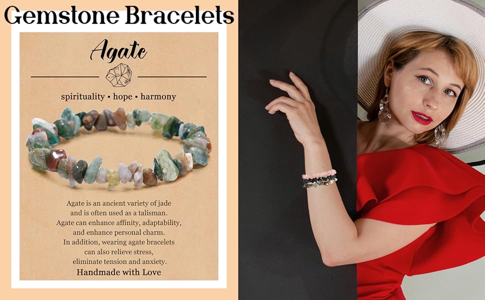 Chips Beads Bracelet