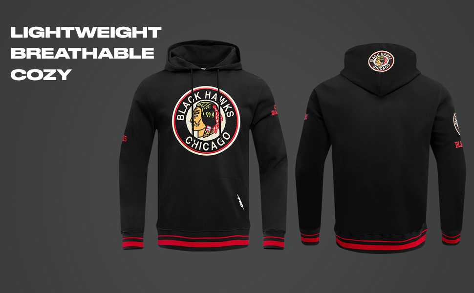 Characteristics NHL Men Retro Classics Pullover Hoodie