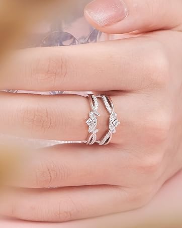 sheloves ring guard for women wedding band adjustable wraps and guard cz 925 sterling silver