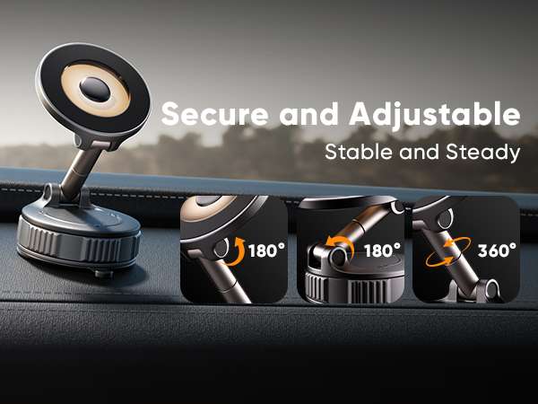 magnetic phone holder for car